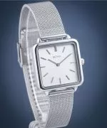 Zegarek damski BOWA Vienna White Silver Mesh 29