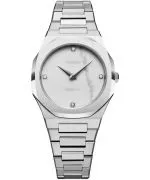 Zegarek damski D1 Milano Ultra Thin Marble Silver