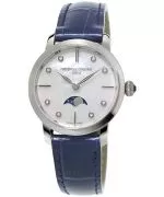 Zegarek damski Frederique Constant Slimline Moonphase
