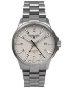 Zegarek męski Bauhaus Aviation Titanium Automatic GMT