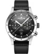 Zegarek męski Fortis Flieger F-43 Bicompax Black