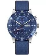 Zegarek męski Fortis Novonaut N-42 Cobalt Blue Hybrid Strap