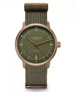 Zegarek męski Sternglas Naos Automatik dunkelgrün bronze