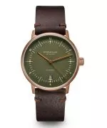 Zegarek męski Sternglas Naos Automatik dunkelgrün bronze