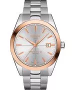 Zegarek męski Tissot Gentleman Powermatic 80 Silicium 18K Gold Bezel