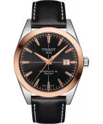 Zegarek męski Tissot Gentleman Powermatic 80 Silicium 18K Gold Bezel