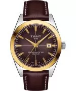 Zegarek męski Tissot Gentleman Powermatic 80 Silicium 18K Gold Bezel