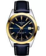 Zegarek męski Tissot Gentleman Powermatic 80 Silicium Solid 18K Gold Bezel