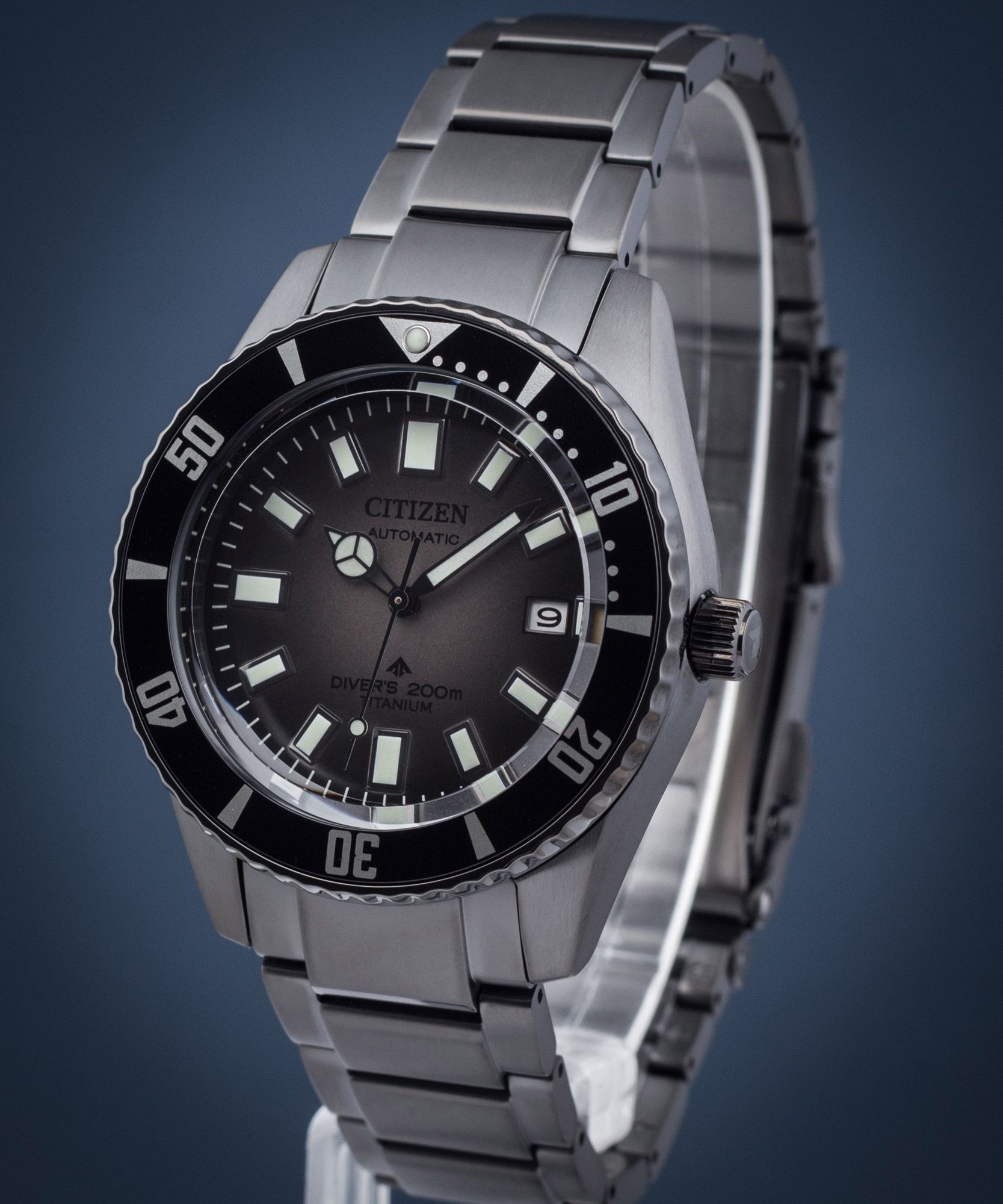 Citizen Orologio Automatico Uomo NB6025-59H – Cassa In Titanio Grigio 41mm, Quadrante, Luminescente, 20 Bar - 3