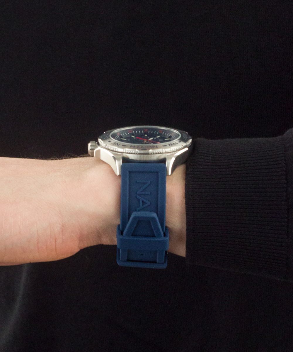 Orologio Nautica Clearwater Beach NAPCWS301 – 48 Mm, Acciaio Riciclato, Quadrante Nero - 5