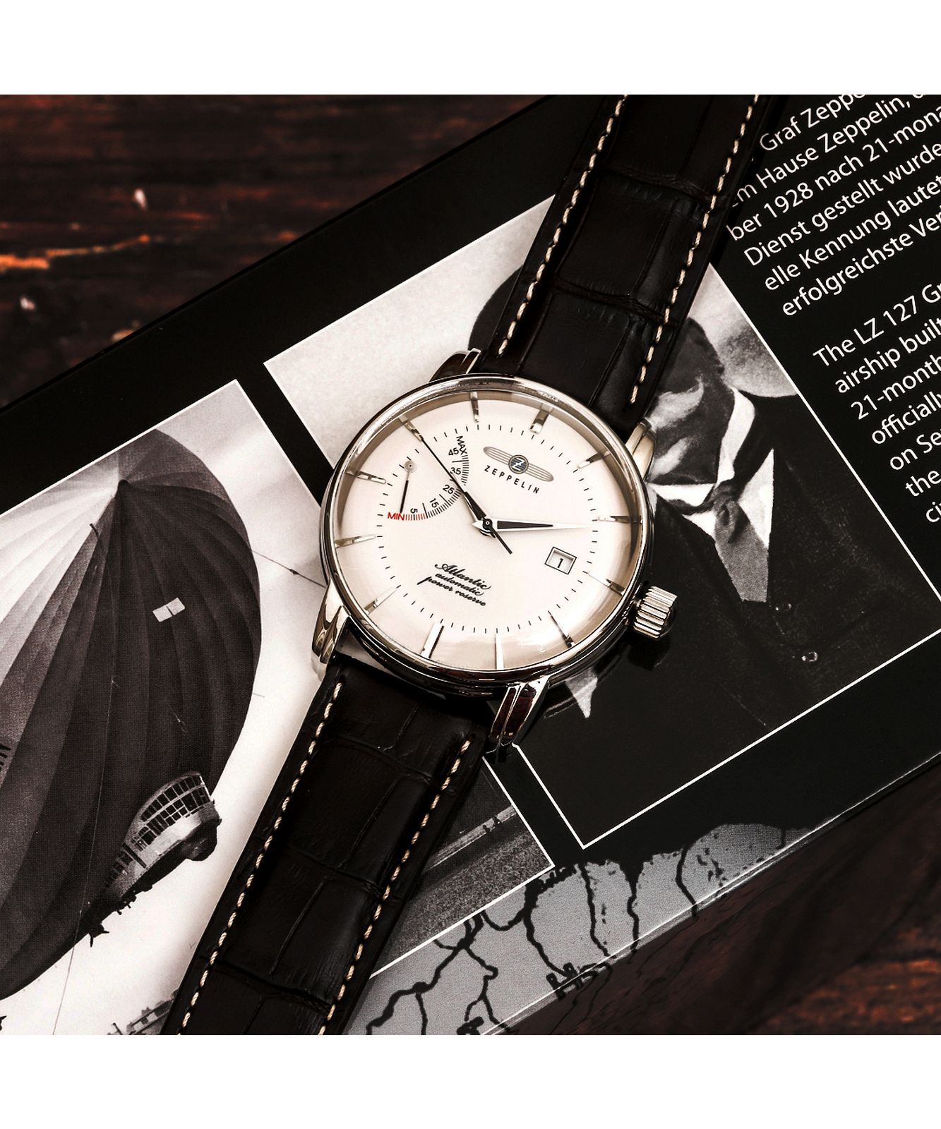Zeppelin Atlantic Automatic Power Reserve 8462-5 Uhr