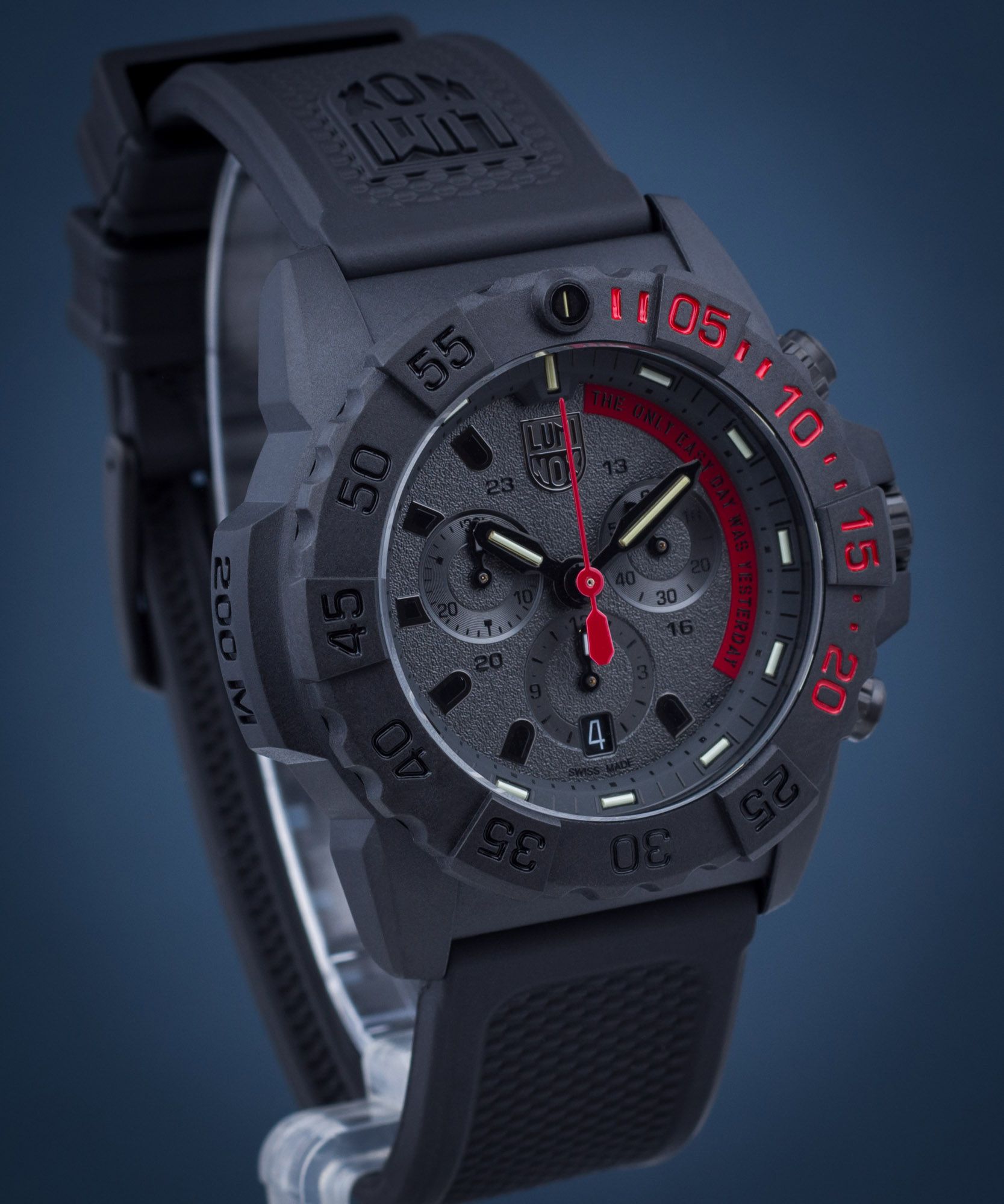 Luminox Orologio Uomo Nero Modello XS.3581.EY – Al Quarzo, Forma Rotonda, Funzione Data, Stile Sportivo E Resistente - 5
