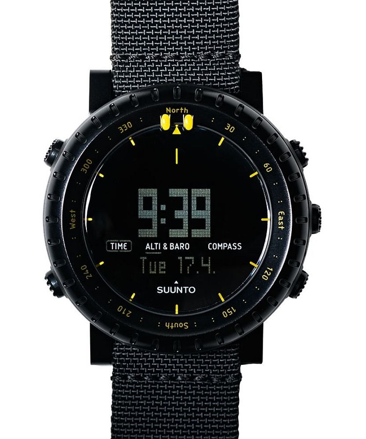 Ss050276000 Suunto Core Black Yellow Tx Suunto Core Sports Watch