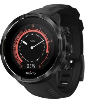 Smartwatch Suunto 9 Baro All Black Wrist HR GPS [Sapphire Glass]
