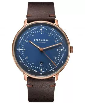 Zegarek męski Sternglas Hamburg Dark Blue Bronze