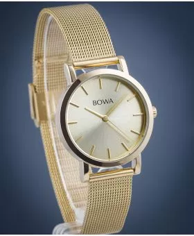 Zegarek damski BOWA Tokyo Full Gold Mesh 33