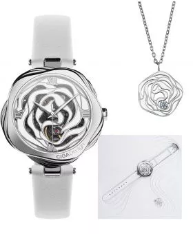 Zegarek damski Ciga R Danish Rose Skeleton Automatic