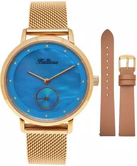Zegarek damski Balticus New Sky Gold Blue Pearl