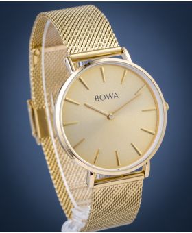 Zegarek BOWA New York Full Gold Mesh 38