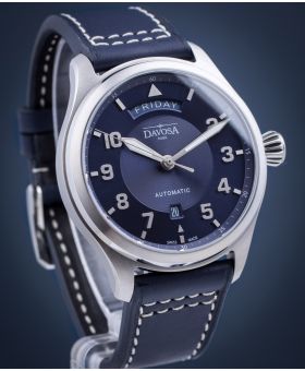 Zegarek męski Davosa Newton Pilot Day-Date Automatic					