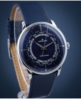 Zegarek męski Junghans Meister Worldtimer