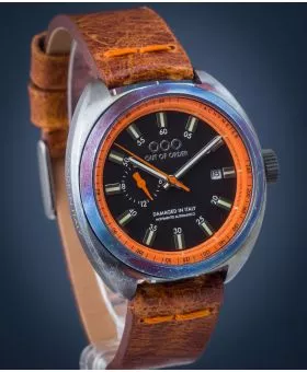 Zegarek Out Of Order Torpedine Orange Automatic