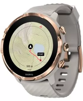 Zegarek smartwatch Suunto 7 Sandstone Rosegold Wrist HR GPS