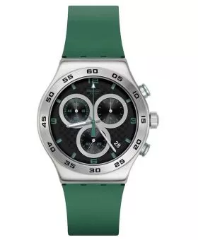 Zegarek Swatch New Irony Carbonic Green Chrono