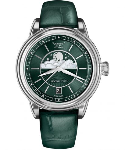 Zegarek damski Aviator Douglas Moonflight