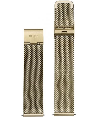 Bransoleta Cluse Minuit Mesh Gold 16 mm 					