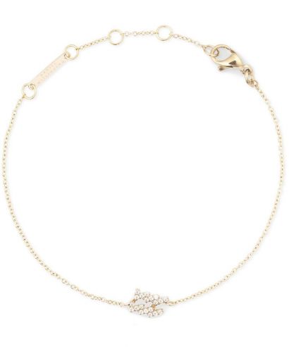 Bransoletka Daniel Wellington Crystal Zodiac Chain Gold Aquarius