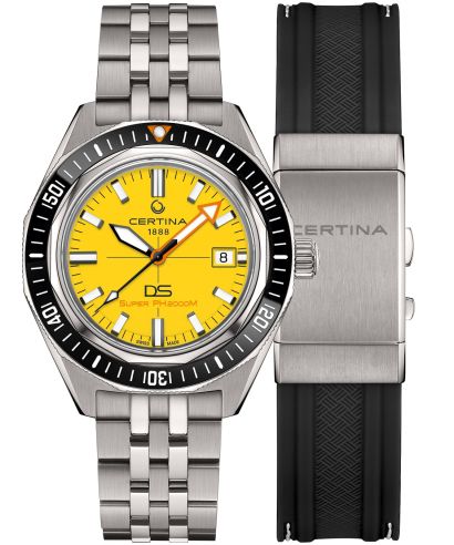Zegarek Certina DS Heritage PH 2000M Automatic Titanium SET