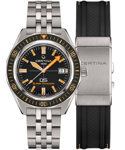 Zegarek Certina DS Heritage PH 2000M Automatic Titanium SET