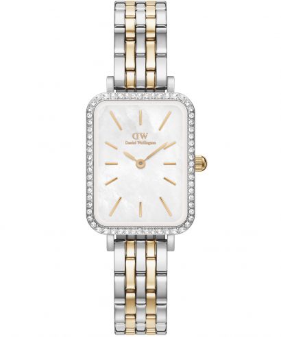 Zegarek damski Daniel Wellington Quadro Lumine Bezel 5-Link Two-Tone 40