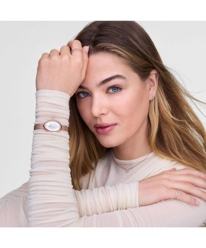Kolczyki Daniel Wellington Mirelle Heart Rose Gold