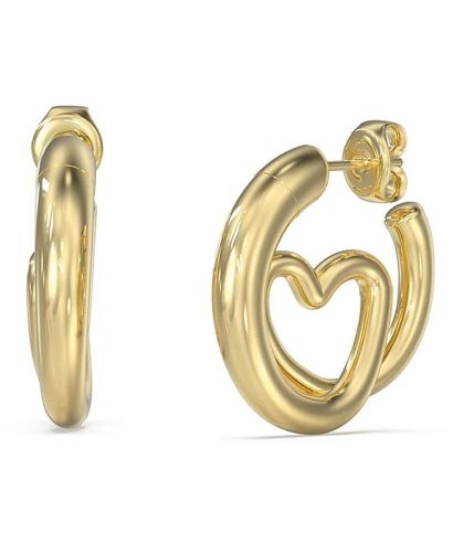 Kolczyki Guess Iconique Gold