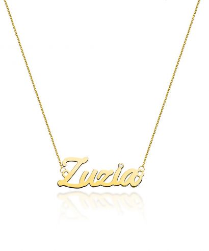 Łańcuszek Bonore 42 - 45 cm ze Złota próby 585 z diamentem 0,005 ct