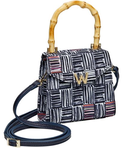 Mała torebka Wolf Evie Eclectic Weave Black