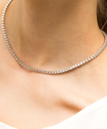 Naszyjnik Bonore ze Złota próby 585 z diamentem 6,9 ct