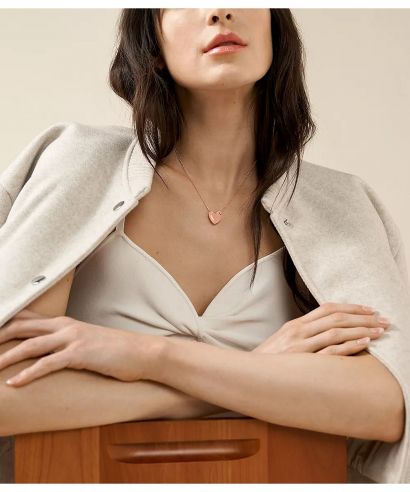 Naszyjnik Skagen Sea Glass Pink Pendant