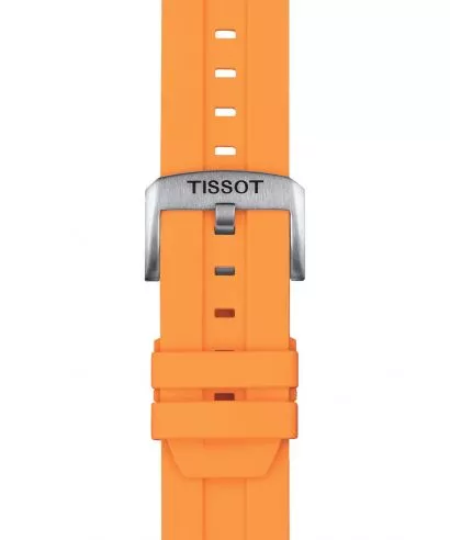Pasek Tissot Silicone Orange 22 mm
