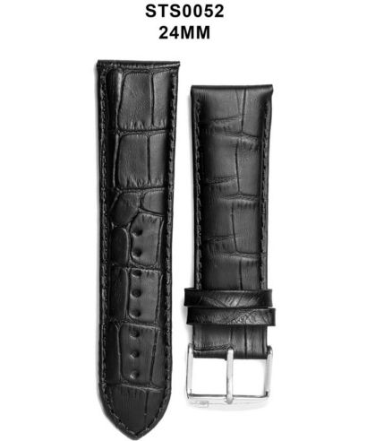Pasek Pierre Ricaud Leather 24 mm