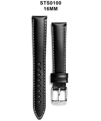 Pasek Pierre Ricaud Leather 16 mm