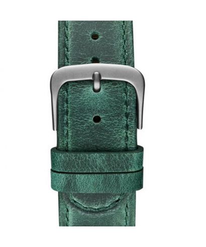 Green Grey Leather 20 mm</br>GST-1GREEN2