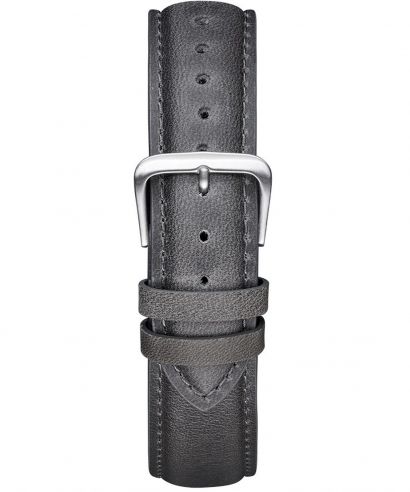 Grey Silver Leather 20 mm</br>PST-1GREY