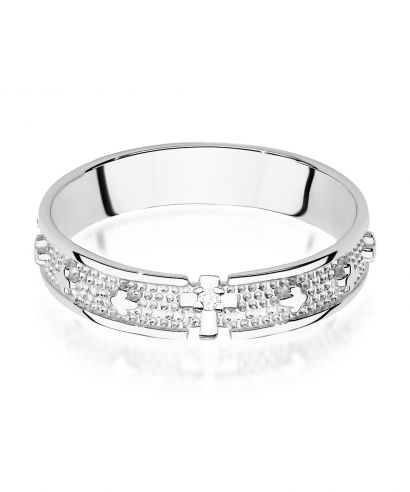 Pierścionek Bonore ze Złota próby 585 z diamentem 0,01 ct