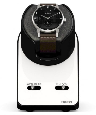 Rotomat Beco Technic Boxy BLDC Nightstand Pure White na 1 zegarek z kablem USB