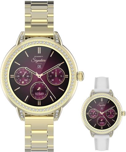 Smartwatch Garett Signature Stella Gold Solid SET