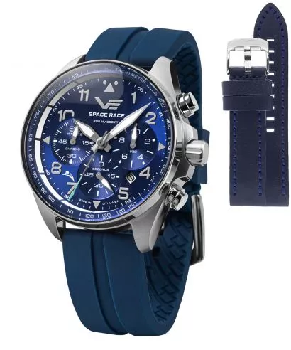 Zegarek męski Vostok Europe Space Race Chrono Limited Edition + pasek Vostok