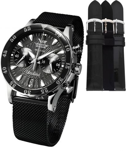 Zegarek damski Vostok Europe Undine Chronograph Limited Edition + pasek Vostok